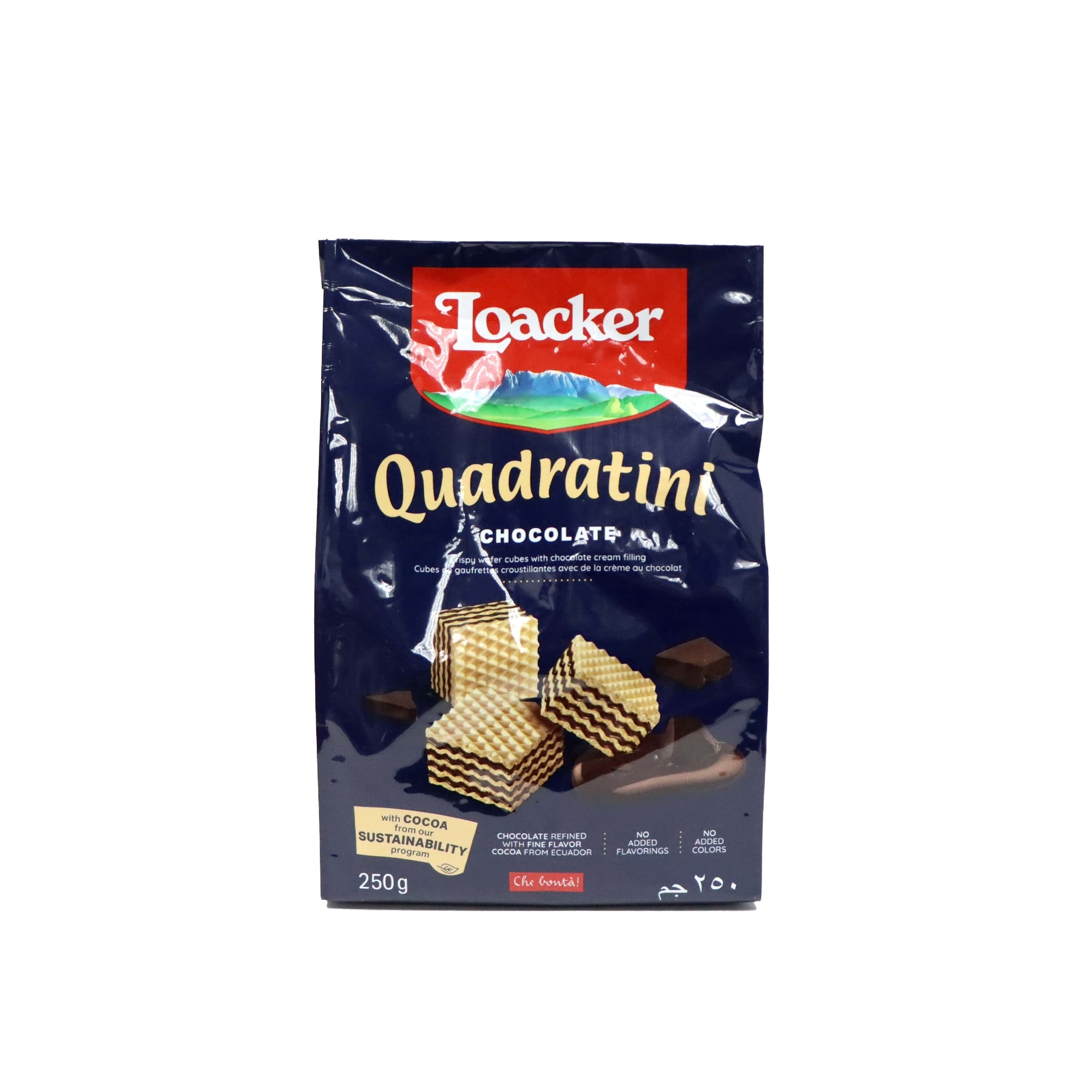 Loacker Quadratini Chocolate 250g