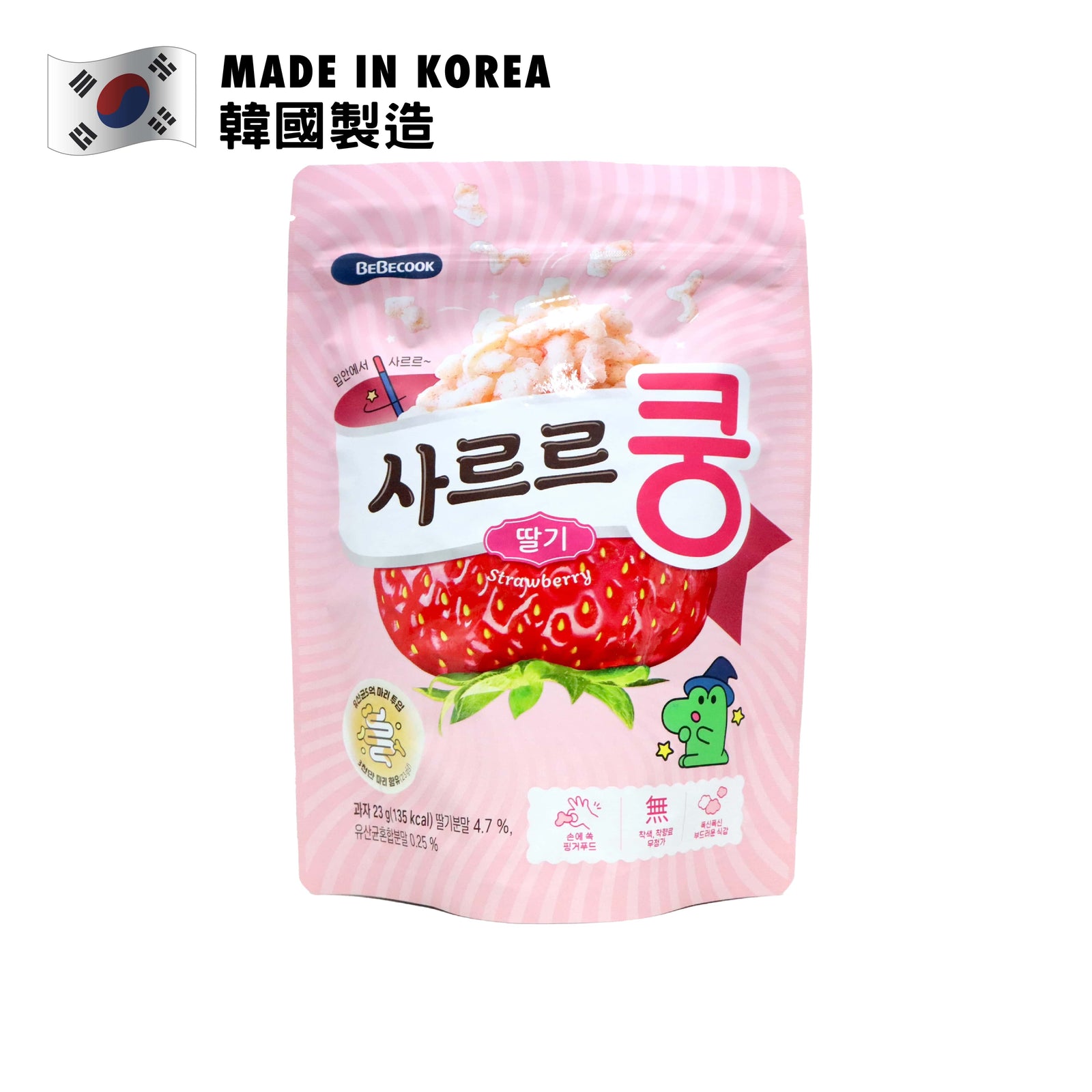 Bebecook Melting Puff Strawberry Flavour 23g