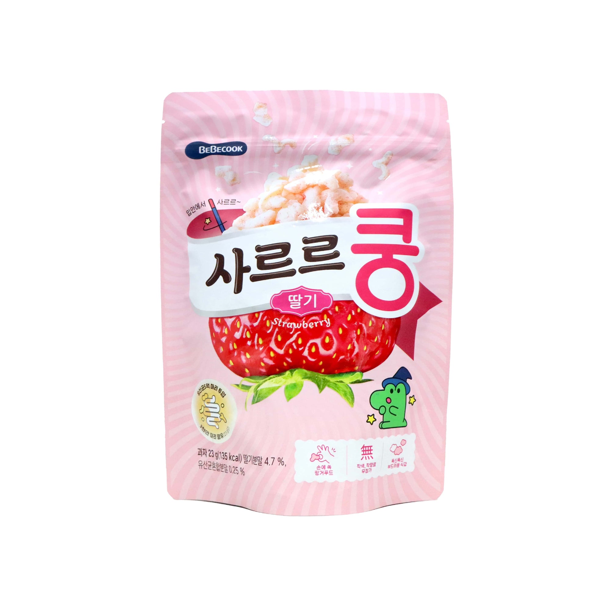 Bebecook Melting Puff Strawberry Flavour 23g