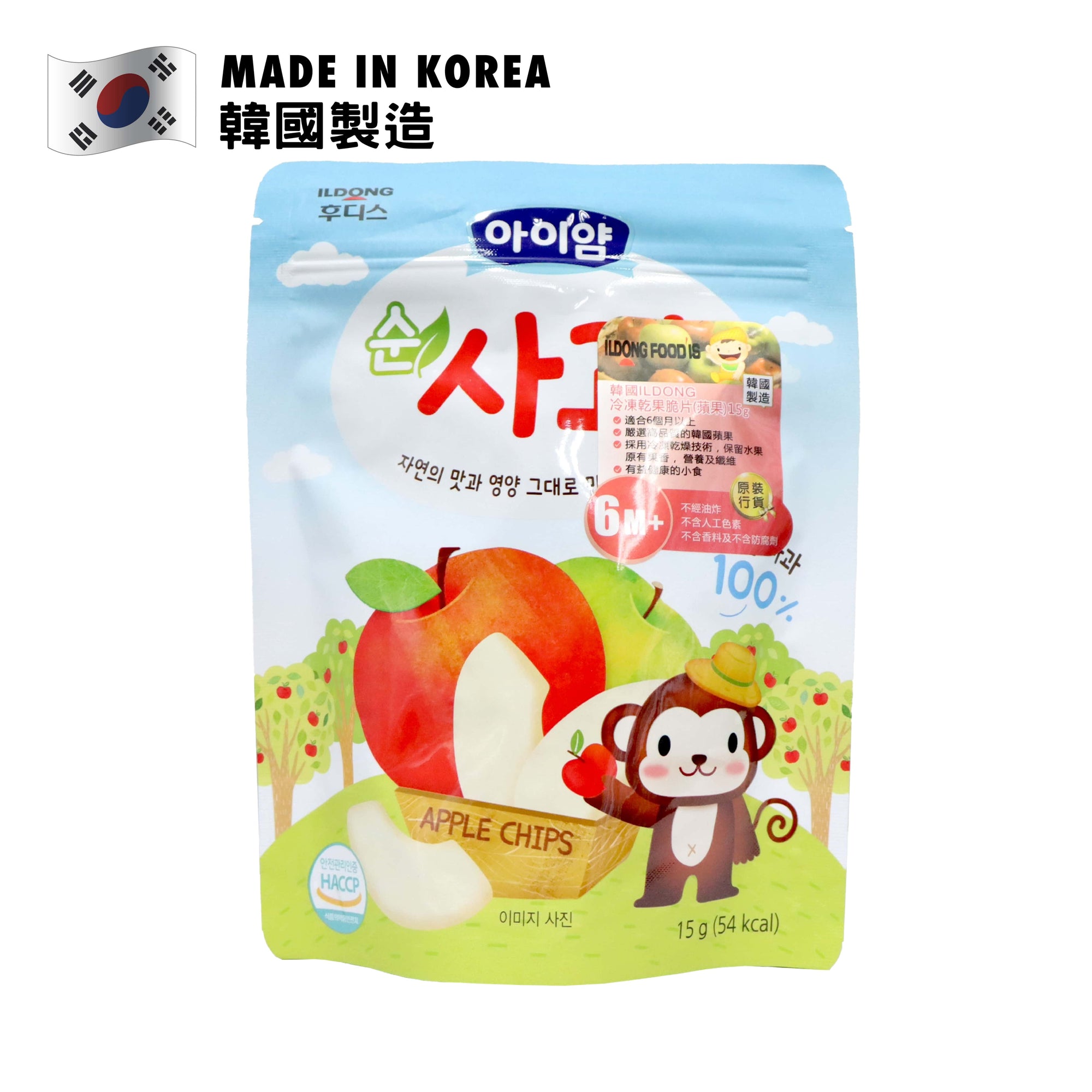 Ildong Freeze Fruit Chips Apple 15g