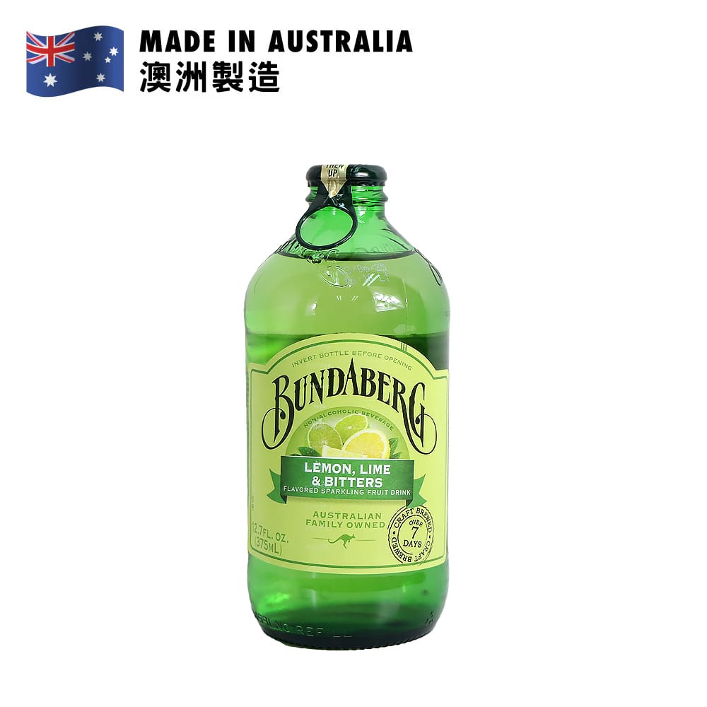 BUNDABERG Lemon Lime Bitter 375ml