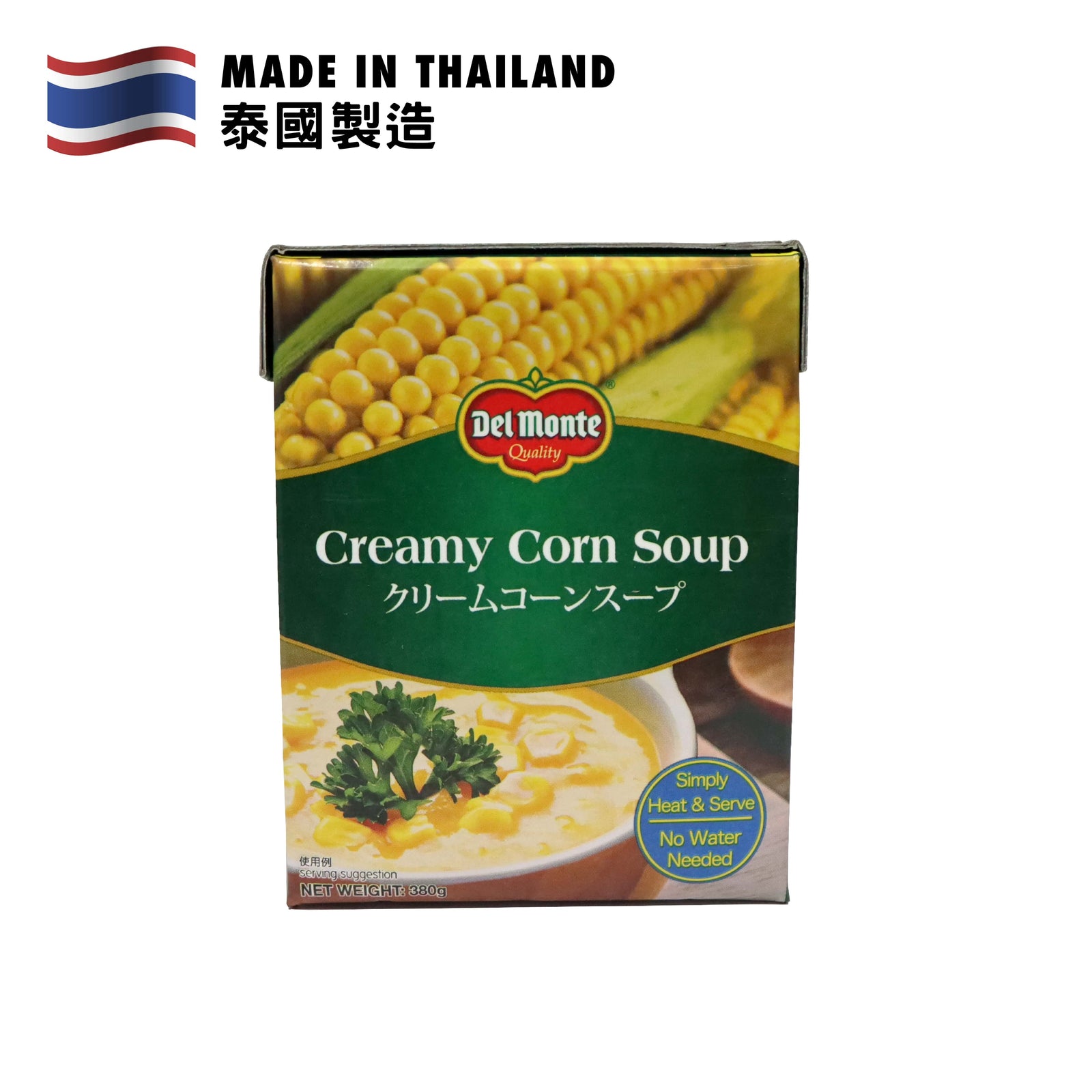 Del Monte Tetra Pack Creamy Corn Soup 380g