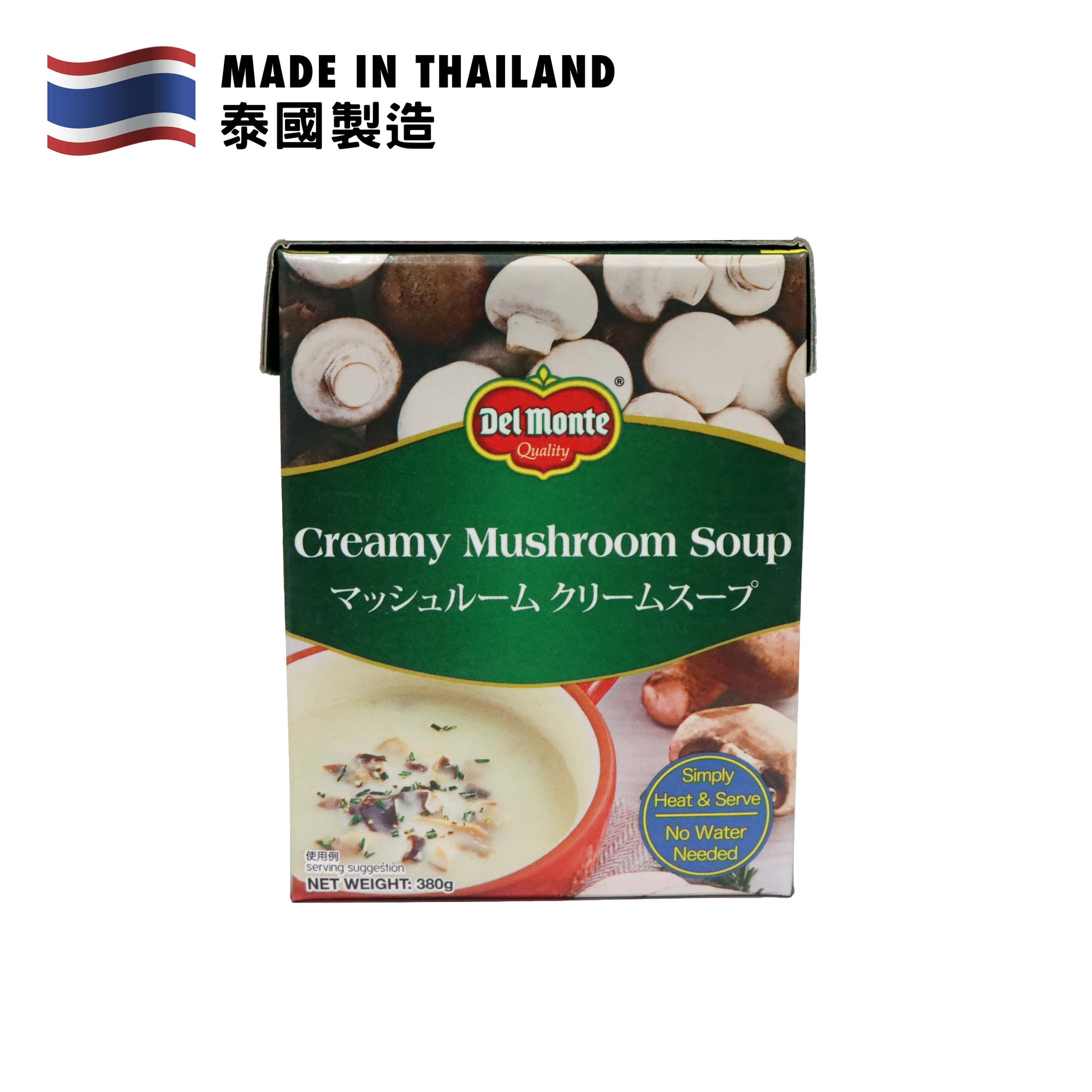 Del Monte Tetra Pack Creamy Mushroom Soup 380g