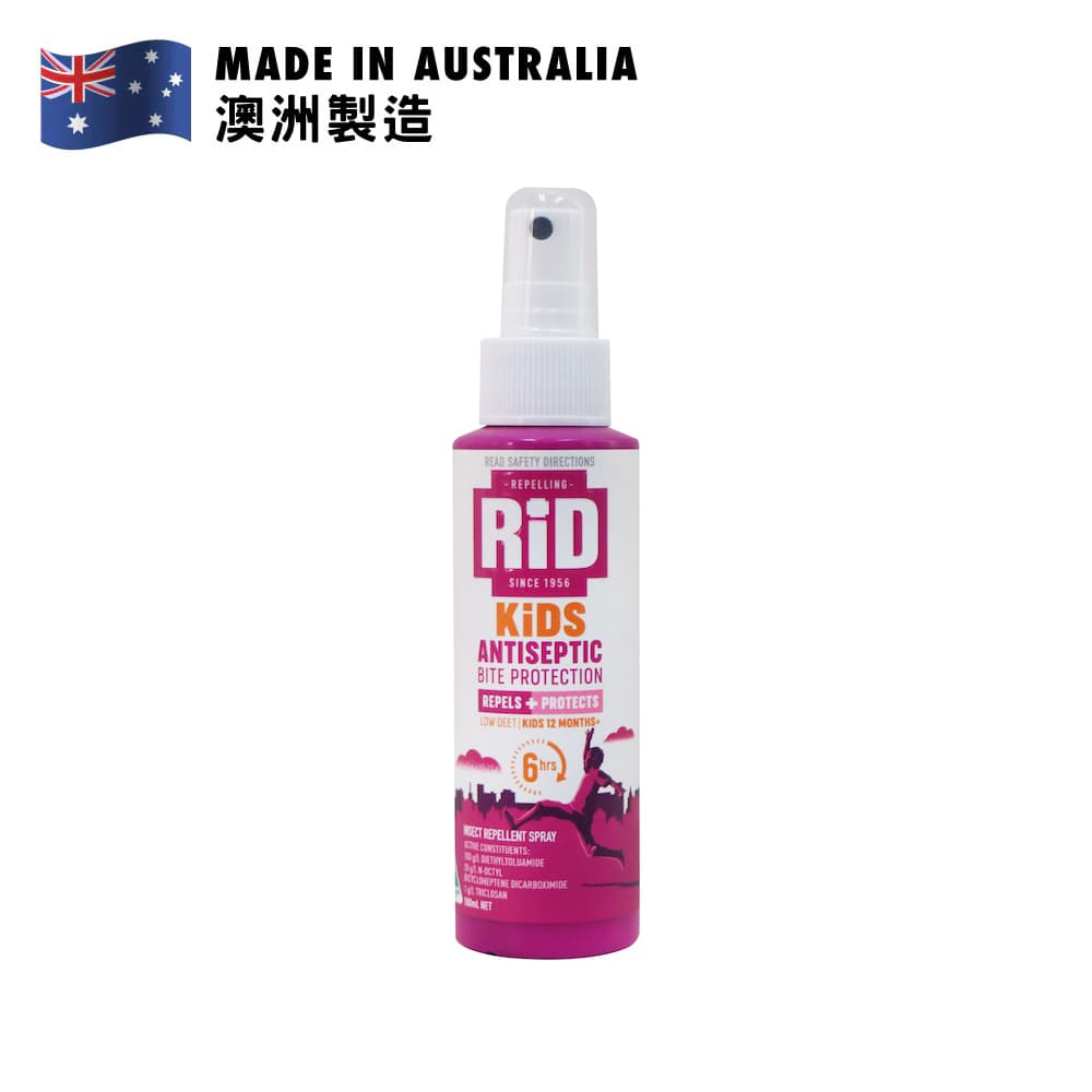 Rid Kids Antiseptic Insect Repellent Pump Spray 100ml