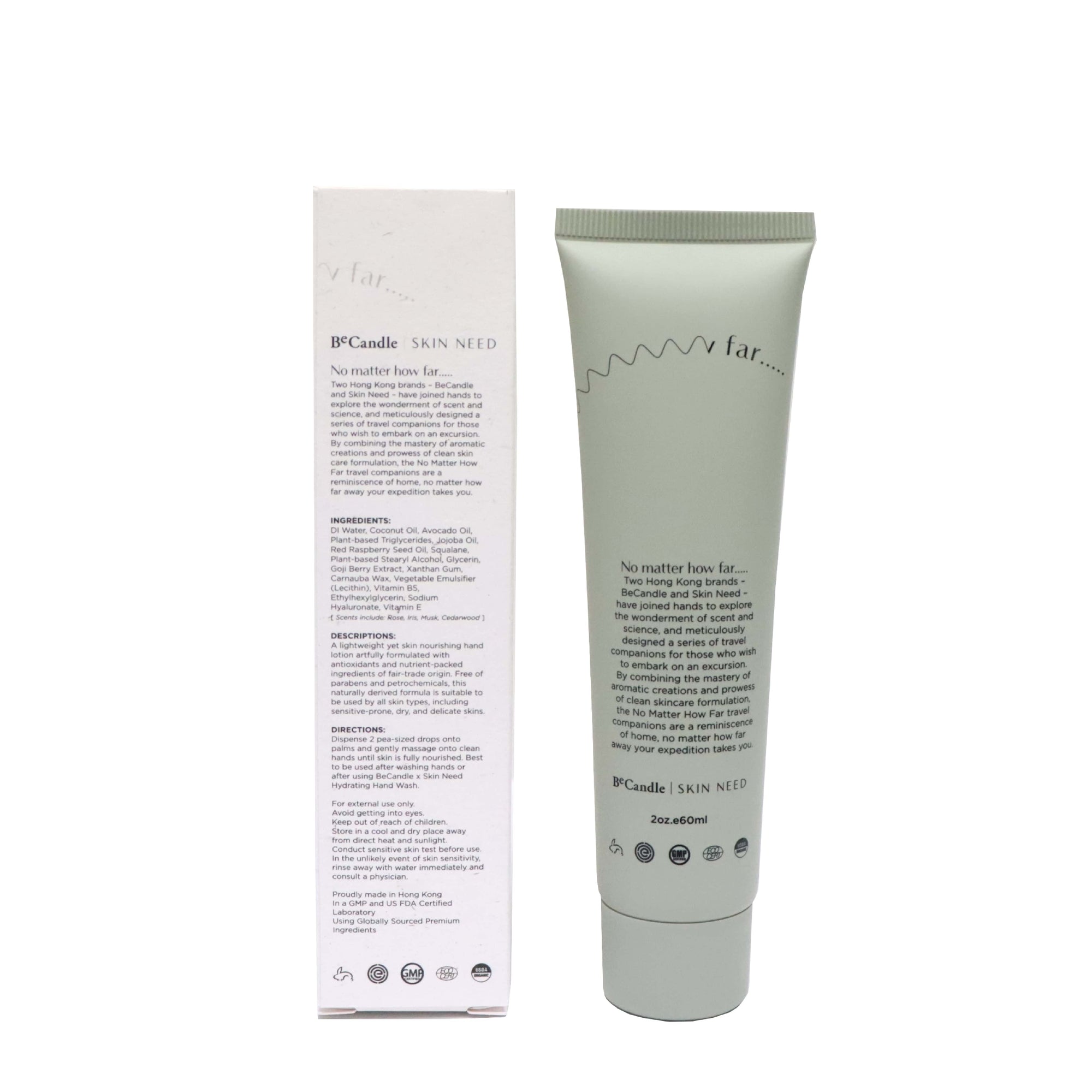 BeCandle x Skin Need Ceramides Hand Cream - No.31 Rose At Dawn 60ml