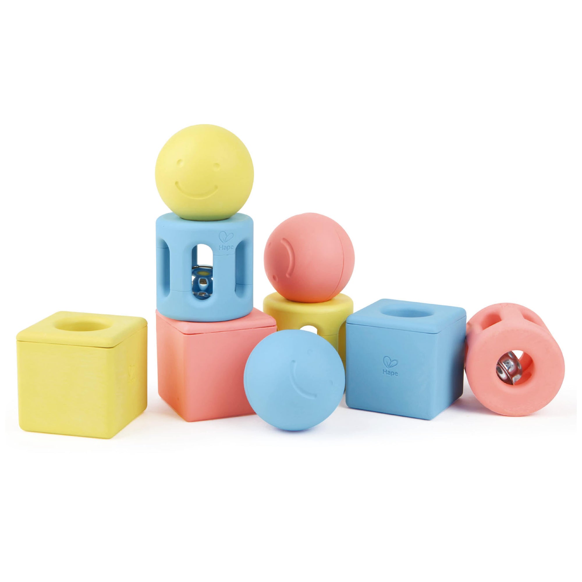 Hape Toys - Geometric Rattle Trio (0M+)