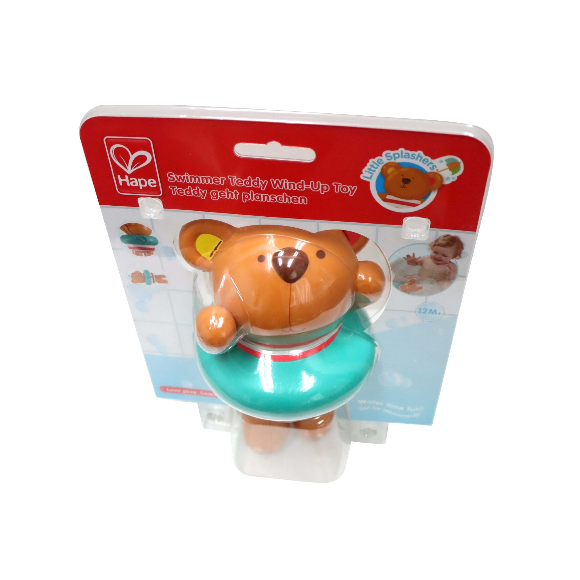 Hape Toys - Swimmer Teddy Wind-Up Toy (12M+)