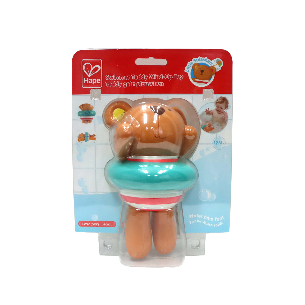 Hape Toys - Swimmer Teddy Wind-Up Toy (12M+)