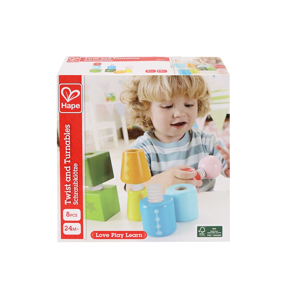 Hape Toys - Twist and Turnables (24M+)