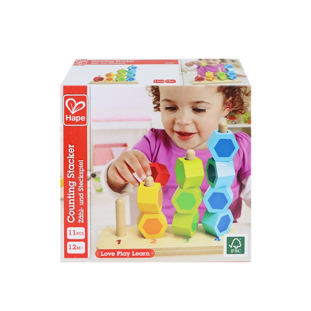 Hape Toys - Counting Stacker (12M+)